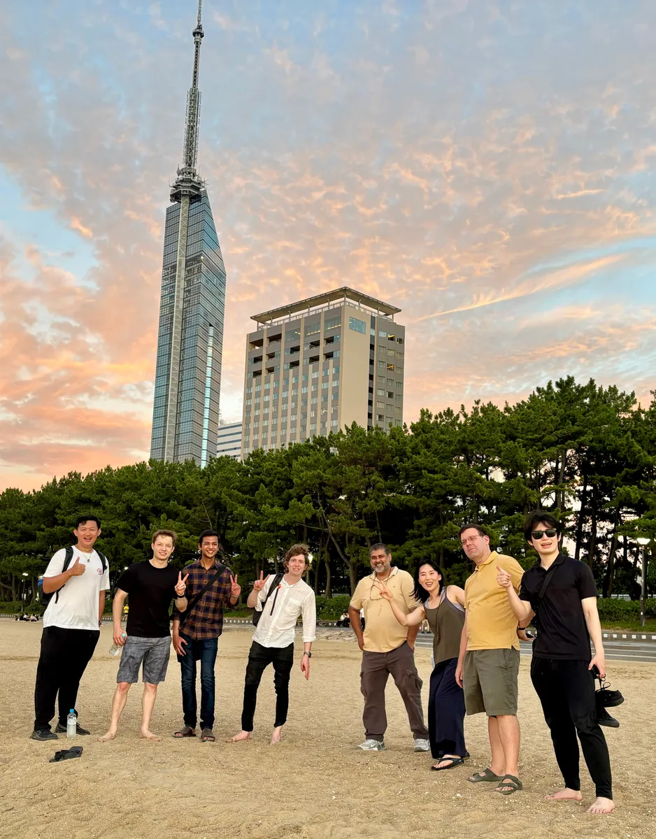 Meetup members together in Fukuoka
